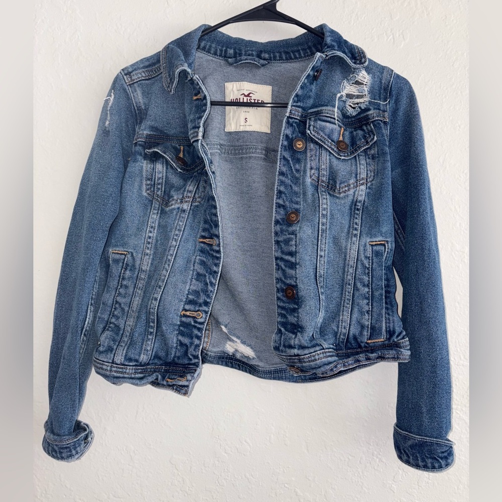 S Hollister Jean jacket